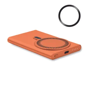 Chargeur sans fil powerbank - Pawtt | Orange