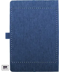 Chargeur sans fil publicitaire en rpet - Chatom | Bleu Foncé