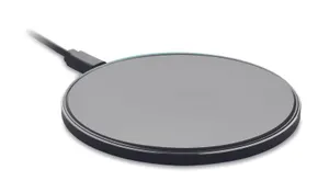 Chargeur sans fil verre 10W personnalisé - Ress | Black