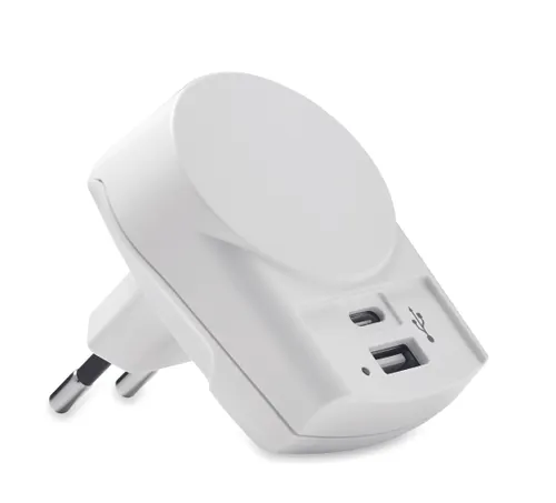 Chargeur Skross Euro USB (AC) - Chargeur Skross Euro USB personnalisable (AC)