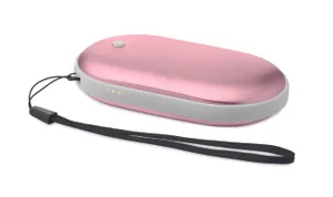 Chauffe-main électrique en alu - Mukava | Rose Bébé