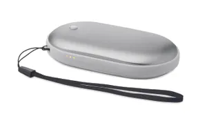 Chauffe-main électrique en alu - Mukava | Argent Mat