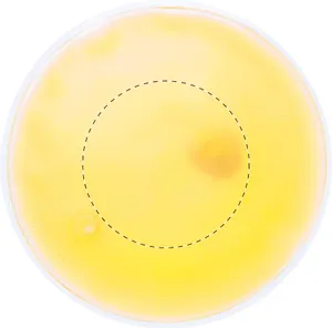 Chaufferette publicitaire - Relief | Jaune