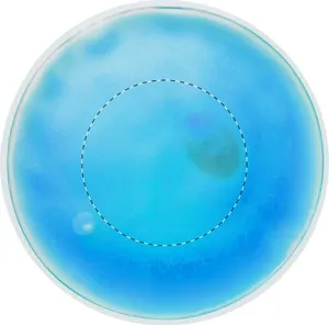 Chaufferette publicitaire - Relief | Bleu