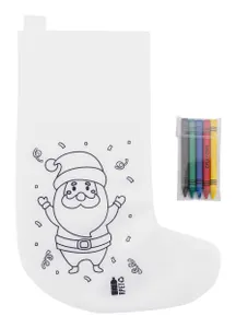 Chaussette de Noël personnalisée à colorier - Julfar Gift