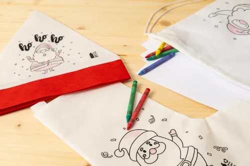 Chaussette de Noël personnalisée à colorier - Julfar Gift