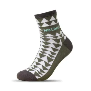 Chaussettes à la cheville en coton jacquard personnalisées