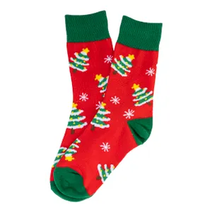 Chaussettes de Noël, bonhomme de neige - Julsokka | Sapin de Noël