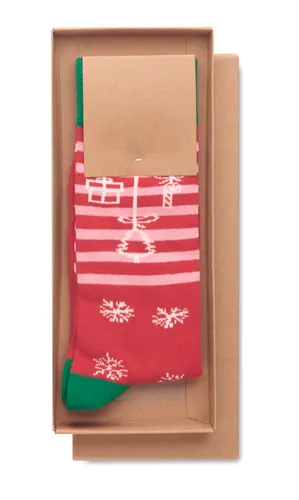 Chaussettes de Noël Personnalisables Taille L - Joyful L