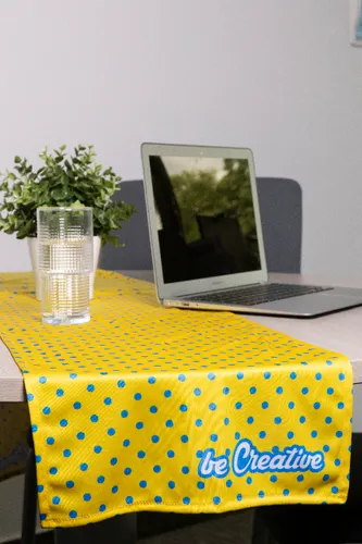 Chemin de table personnalisé en RPET - PrinTable L