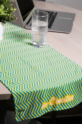 Chemin de table personnalisé en RPET - PrinTable M