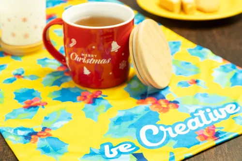 Chemin de table publicitaire personnalisable en RPET - PrinTable S