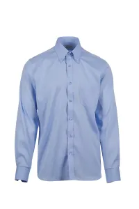 Chemise à manches longues - ROMAE | Bleu ciel impérial