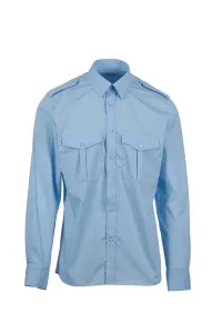 Chemise à manches longues - VIRTUTE | Azur