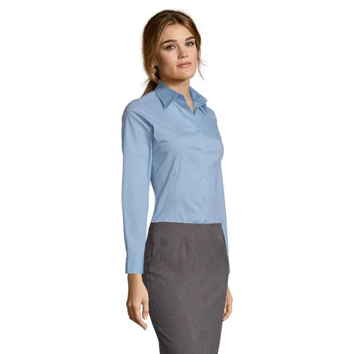 Chemise Femme Stretch Manches Longues Personnalisé Eden - SOL'S