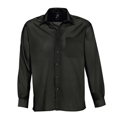 Chemise Homme Personnalisé Popeline Manches Longues Baltimore - SOL'S
