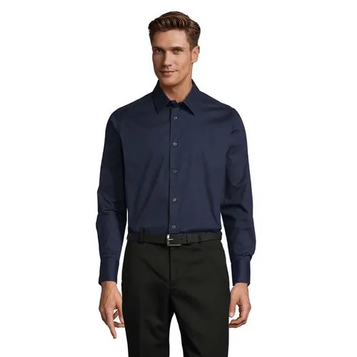 Chemise Homme Stretch Manches Longues Personnalisé Brighton - SOL'S