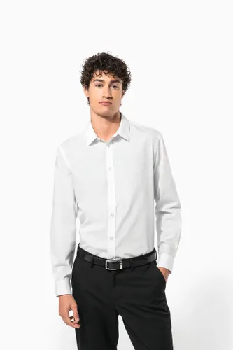 Chemise popeline polycoton sans poche entretien facile homme - Kariban