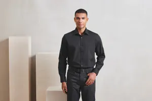 Chemise popeline RECYCLIGHT à manches longues pour homme - Premier