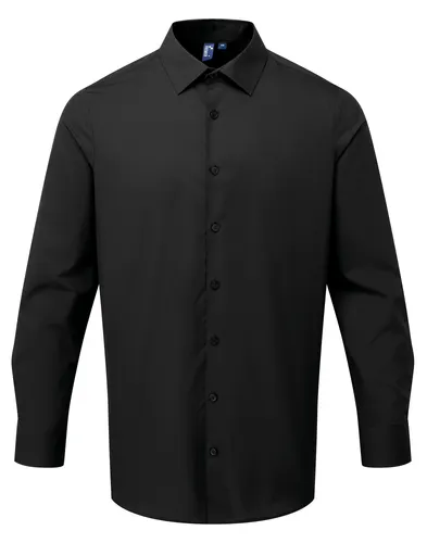Chemise popeline RECYCLIGHT à manches longues pour homme - Premier