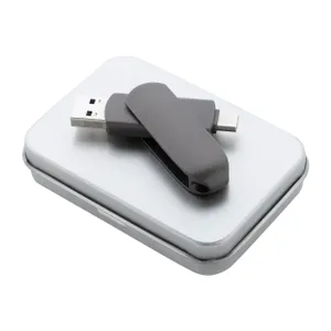 Clé USB OTG - Gigax | Gris Foncé