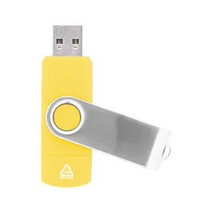 Clé USB OTG RABS - TwistDrive Plus | Jaune