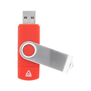 Clé USB OTG RABS - TwistDrive Plus | Rouge