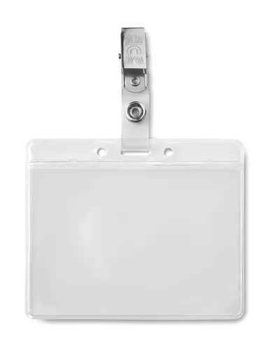 Clipbadge PVC badge holder personnalisable