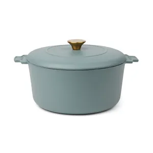 Cocotte 5.5 L Monte heritage publicitaire - Vinga | Bleu