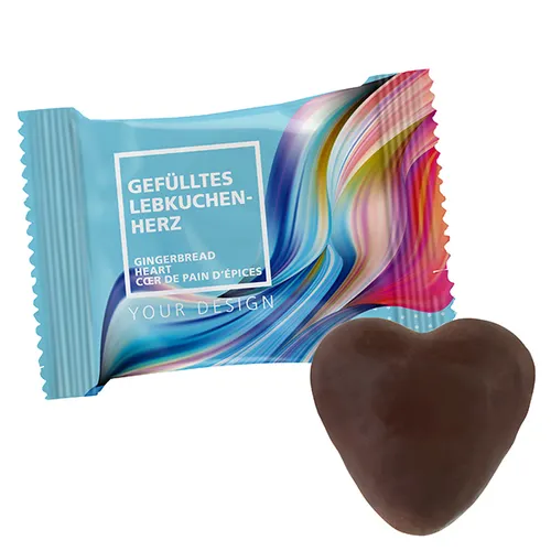 Cœur de pain d’épices fourré