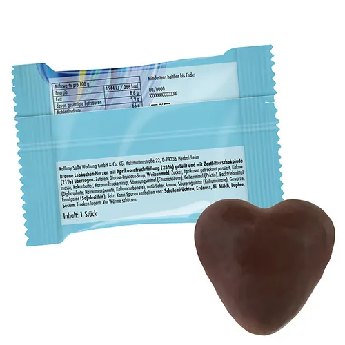 Cœur de pain d’épices fourré