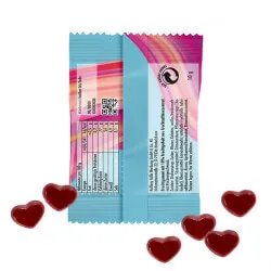 Cœurs en gommes de fruits Expess