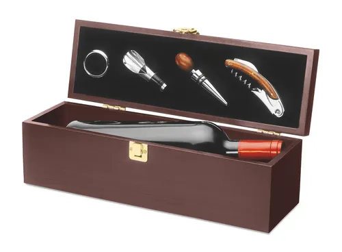 Coffret à vin en bois personnalisable - Costieres