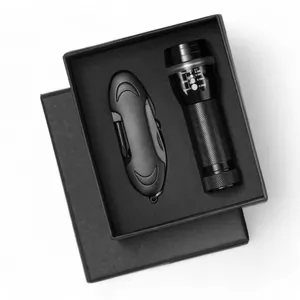 Coffret colorado I, torche et couteau | Noir