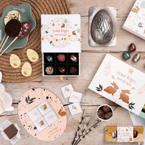 Coffret de chocolats easter egg moments
