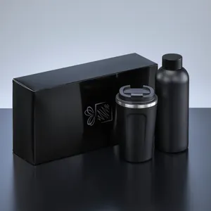 Coffret pour boissons: mug à café nordic et bouteille thermique nordic