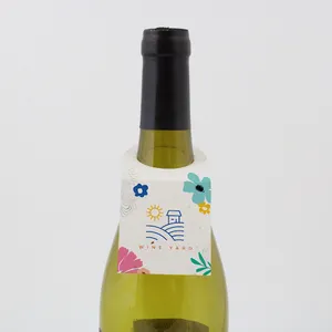 Collerette bouteille papier graines