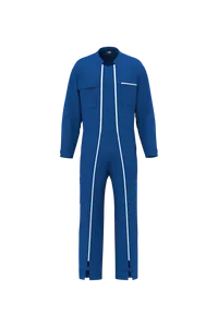 Combinaison double zip unisexe - WK. Designed To Work | Royal Blue