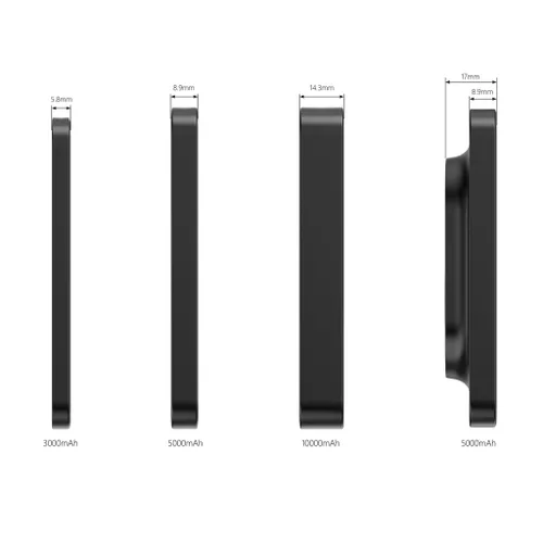 Compton RCS plastique recyclé/aluminium 10 000 mAh powerbank publicitaire - Urban Vitamin