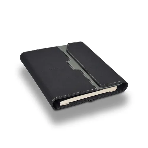 Conferencier a5 personnalisé avec chargeur a induction et batterie 5000 mah