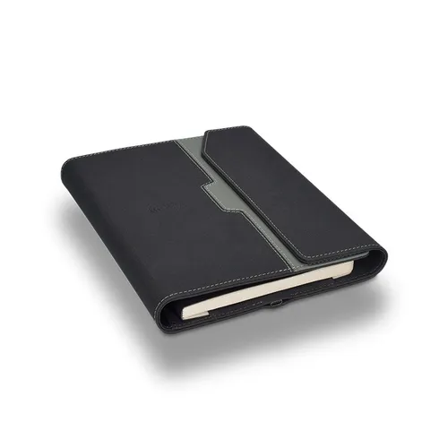 Conferencier a5 personnalisé avec chargeur a induction et batterie 5000 mah