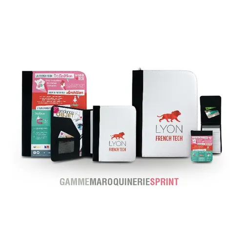 Conferencier de poche personnalisé, bloc note