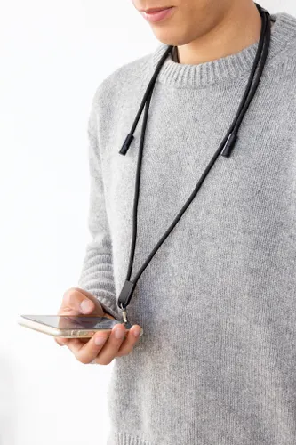 Cordon téléphone de 160cm avec câble 60W en rPET RCS LoopAmp - XD Collection