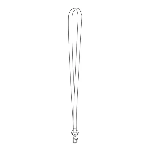 Cordon tour de cou personnalisé / lanyard 1x92 cm