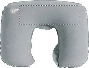 Coussin publicitaire - Inflight | Gris Clair