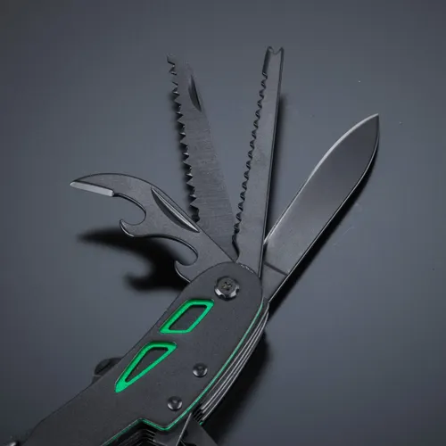 Couteau de poche en acier revêtu de titane optima