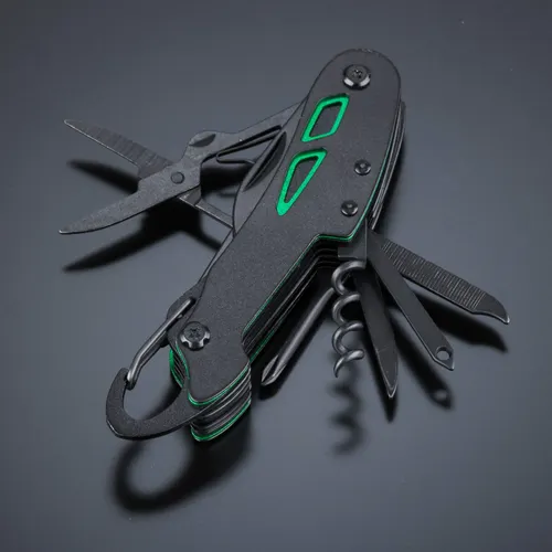 Couteau de poche en acier revêtu de titane optima