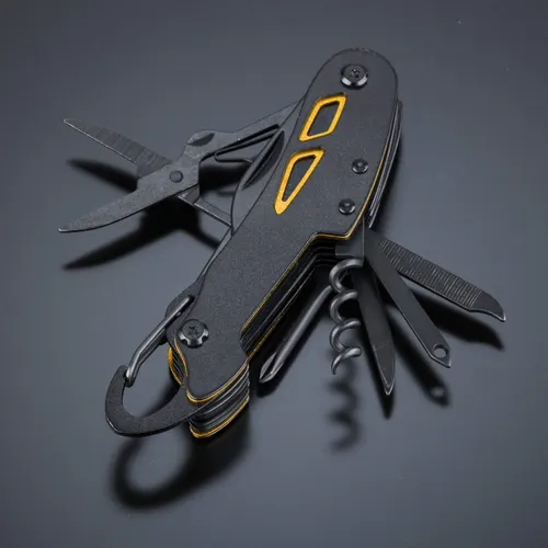 Couteau de poche en acier revêtu de titane optima