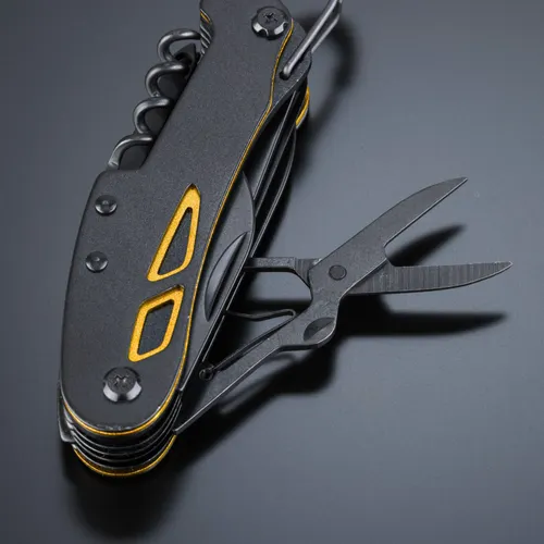 Couteau de poche en acier revêtu de titane optima