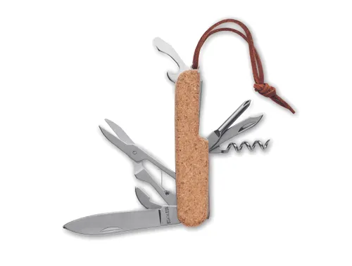 Couteau multi-outils personnalisable en liège - Multikork